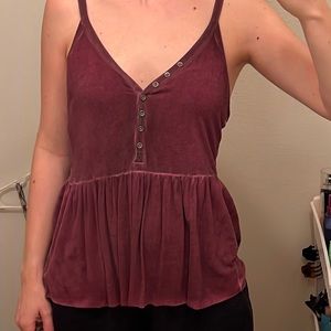 American eagle sleeveless blouse